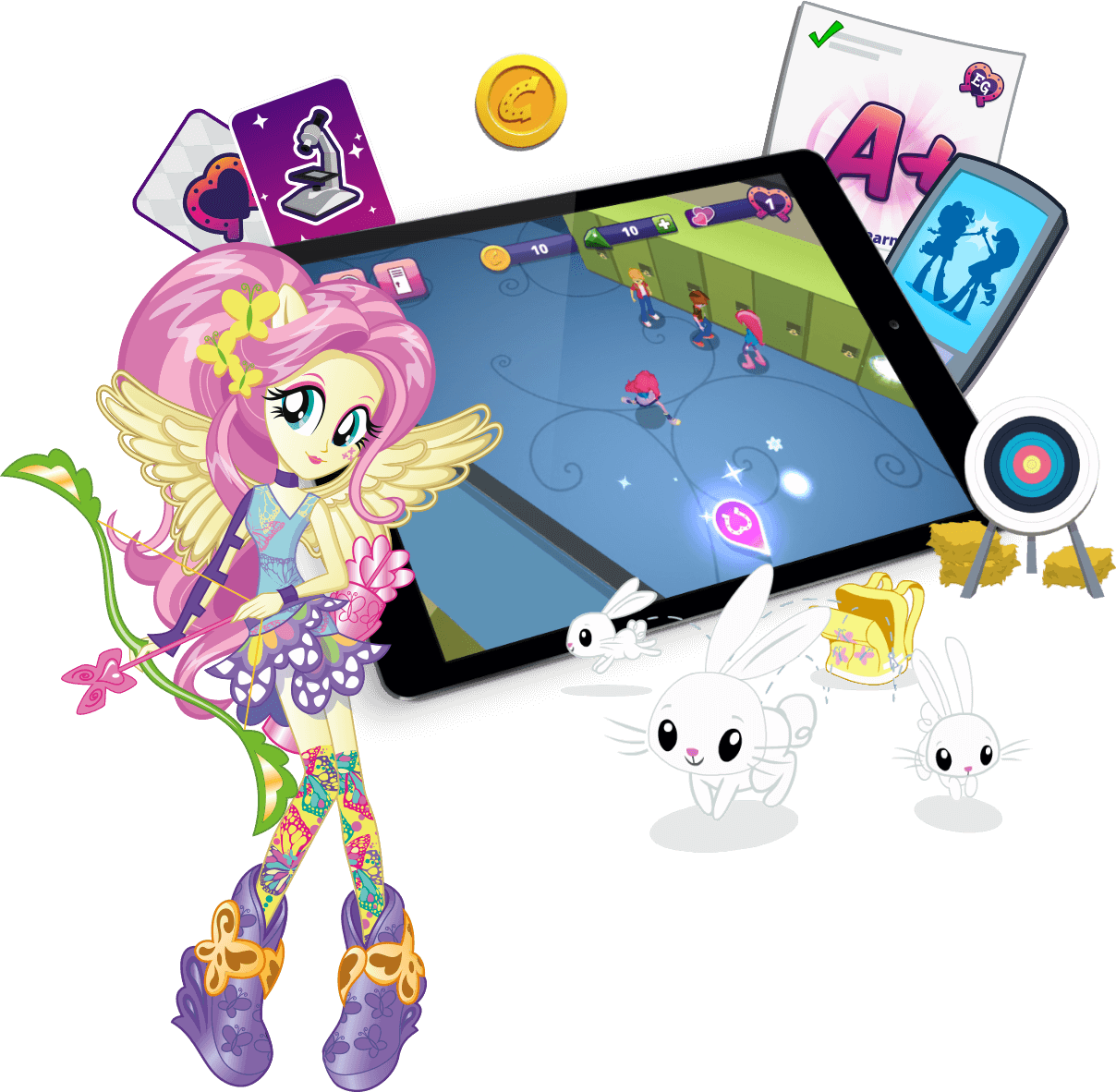 Equestria Girls Mobile Game Hasbro ǀ BKOM Studios